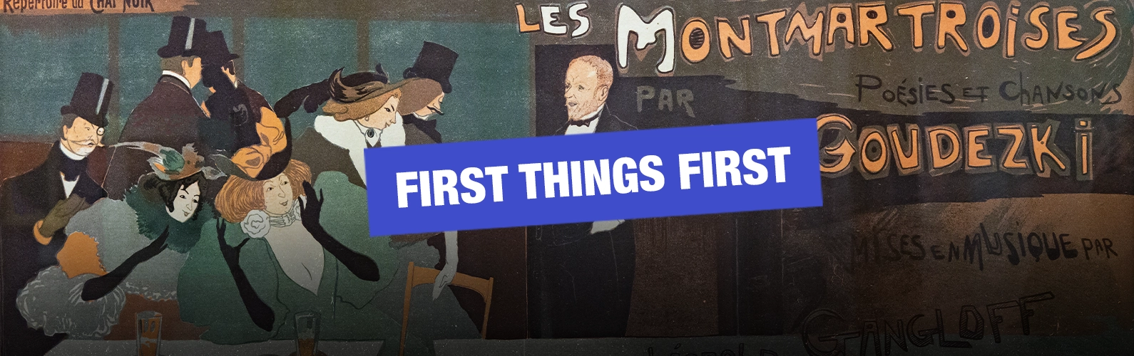 First Things First: The First Poster in History | Twos Studio